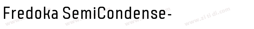 Fredoka SemiCondense字体转换